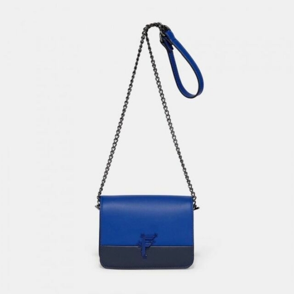 Crossbody blue dress bag - Picture 2 of 8